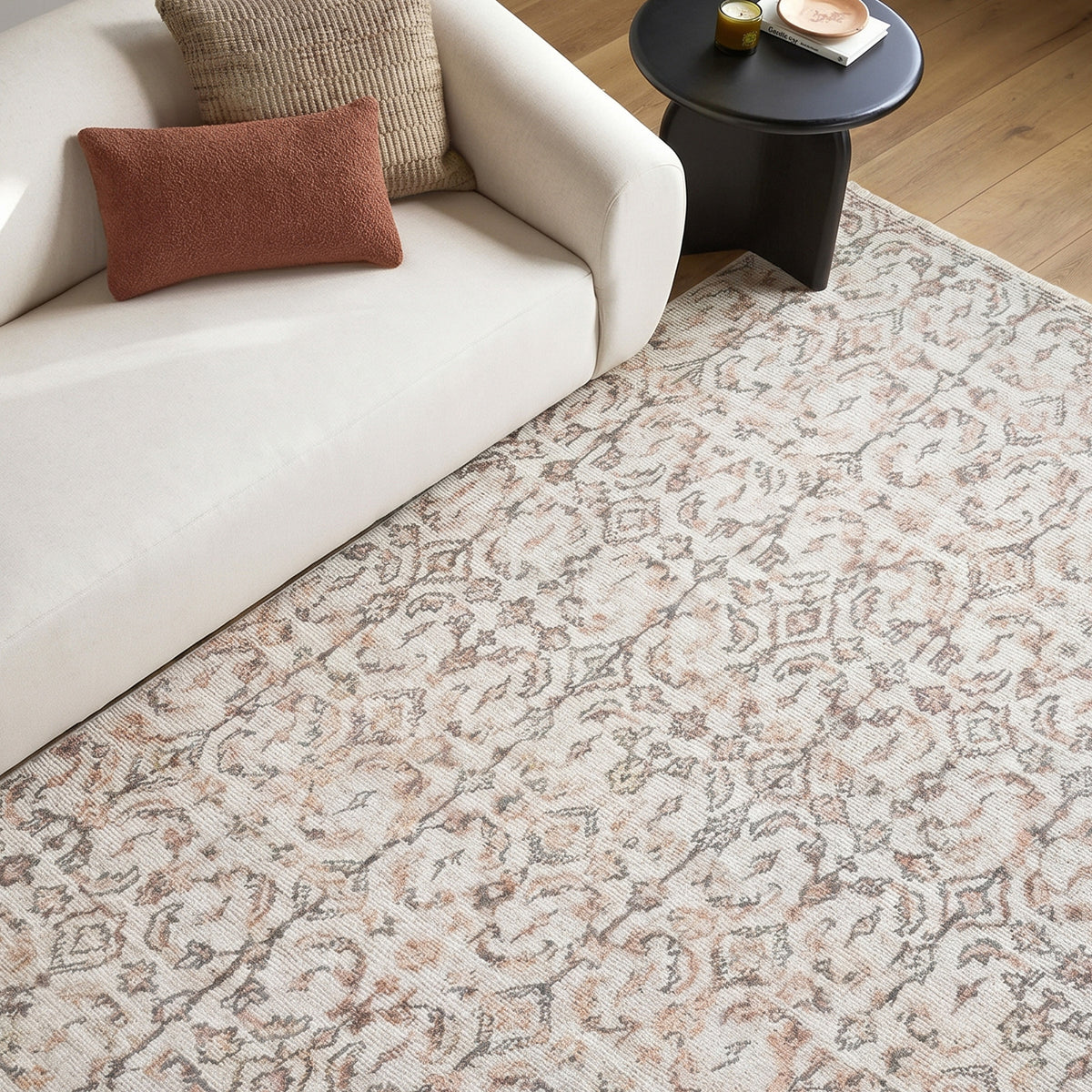ラグモア NICE RUGS アイボリー LOOMY | Chloe Rug – Hand‑Knotted Wool Rug | Soft, Durable & Custom