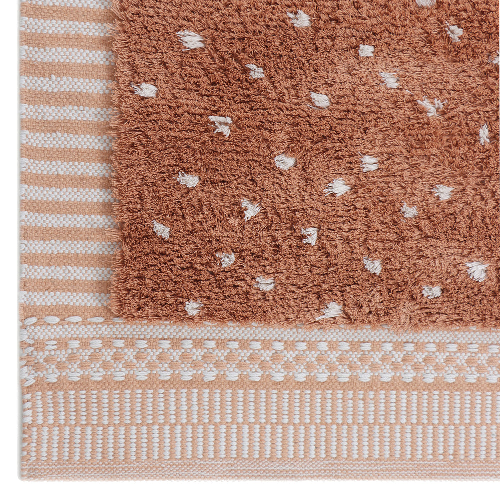 Peachy Rustic Rug Just Peachy Rug – Soft Modern Performance Rug | Custom Sizes