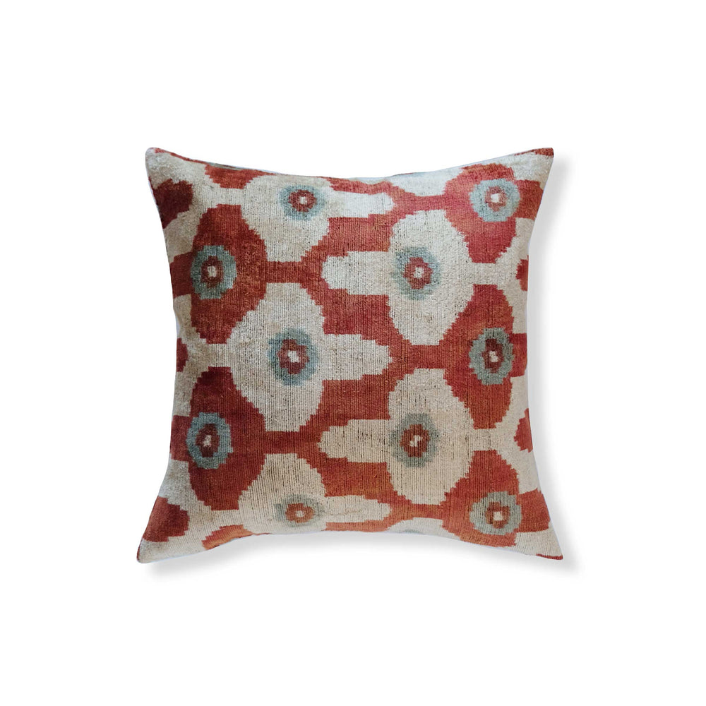 Sehir Silk Ikat Pillow