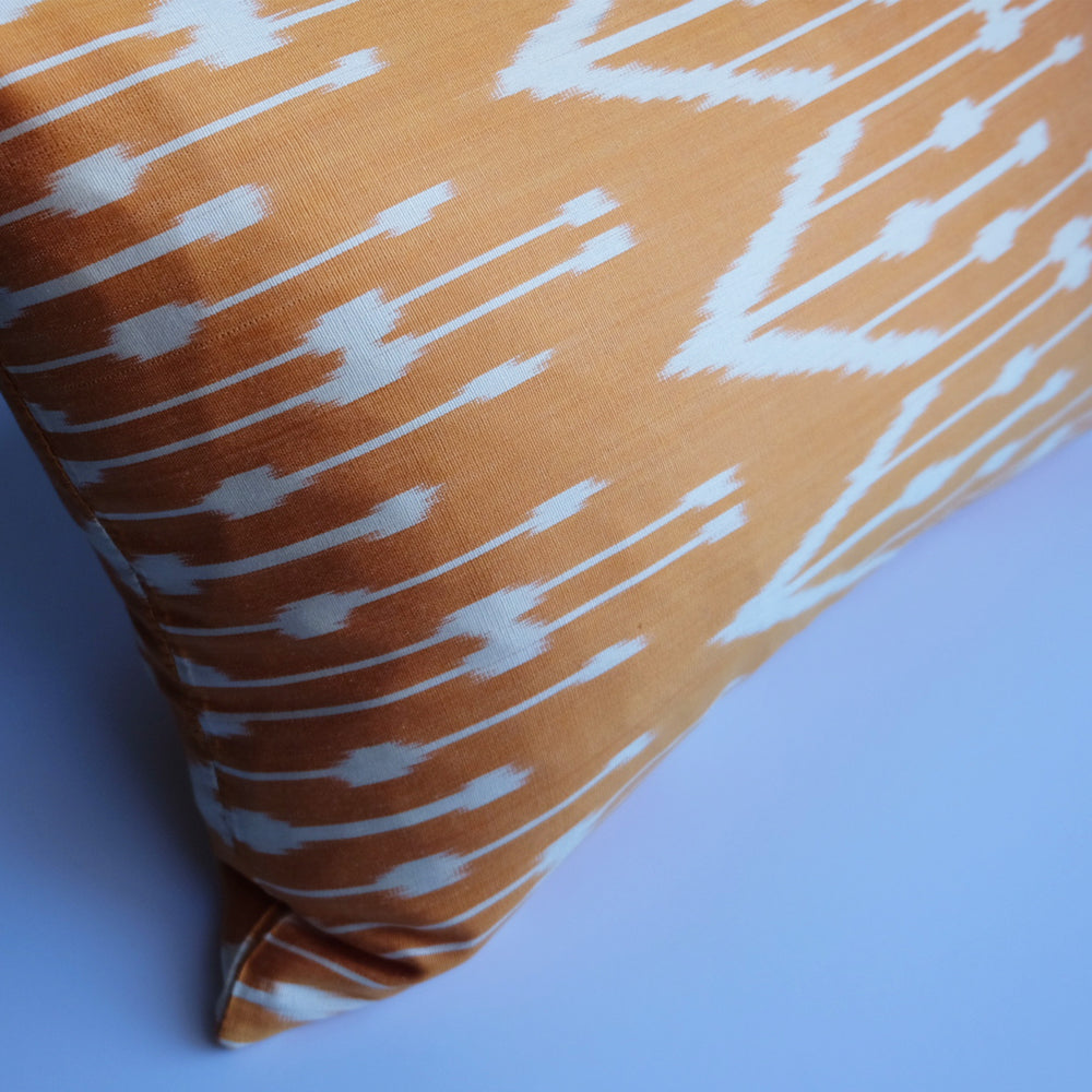 Gurun Silk Ikat Lumbar Pillow
