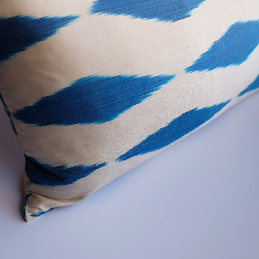 Kurt Silk Ikat Lumbar Pillow