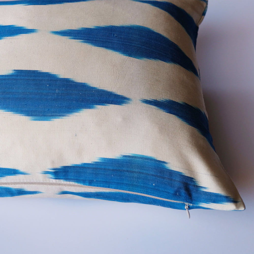 Kurt Silk Ikat Lumbar Pillow