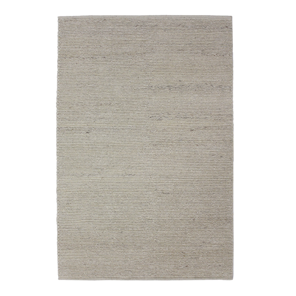 Sand Wool Area Rug Braided Sand Wool Rug