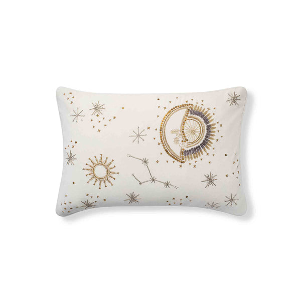 Wish Upon A Star White Pillow