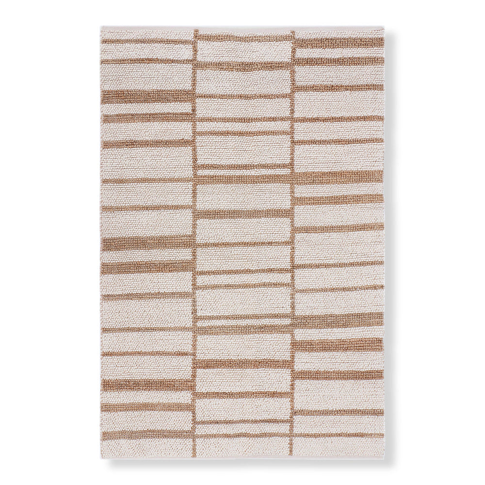 Ladder Rug – Plush Jute Wool Rug | Custom Sizes & Swatches