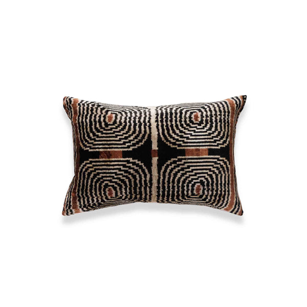 Bazar Silk Ikat Lumbar Pillow